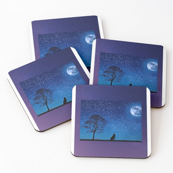 Item preview, Wolf at night. designed and sold by Helen Enchanted Designs .