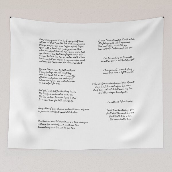 Item preview, Romantic quotes pack 1 - Jane Austen, William Shakespeare, and more designed and sold by introvertcafe.