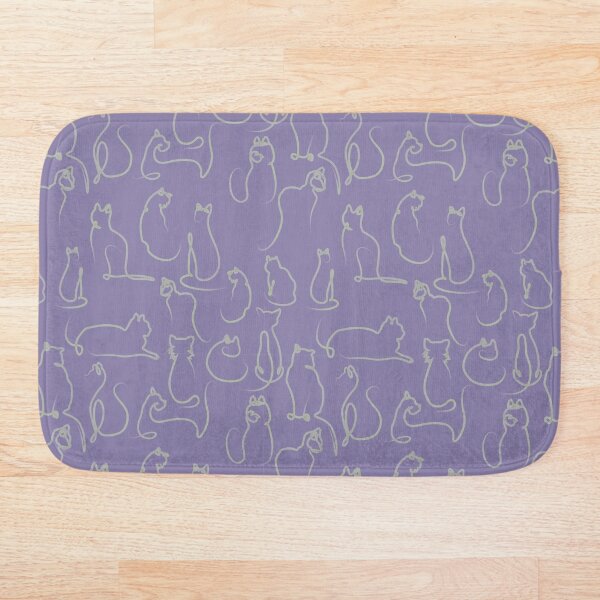 Item preview, Minimalist Cats - Green designed and sold by SnarkyDoodles.