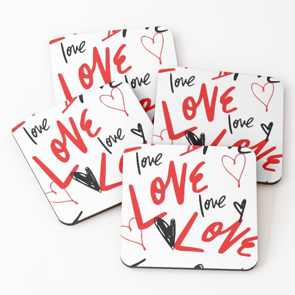 Item preview, Love hearts designed and sold by FACELESS MONKEY.