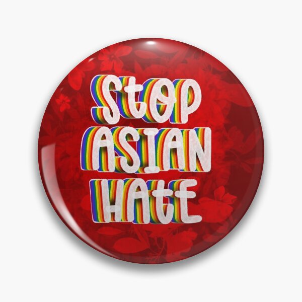 Aperçu de l'œuvre Arrêtez la haine AAPI créée et vendue par AnnieGetYourPen.