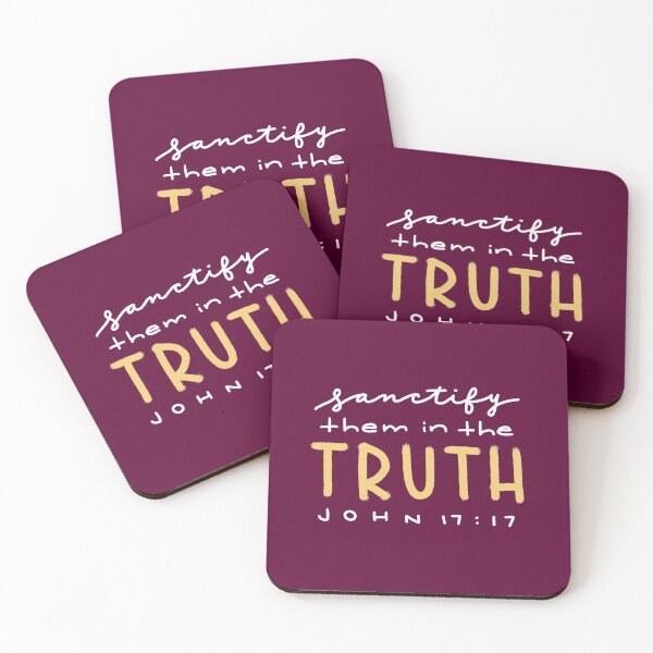Item preview, SANCTIFY THEM IN THE TRUTH designed and sold by handletteringem.