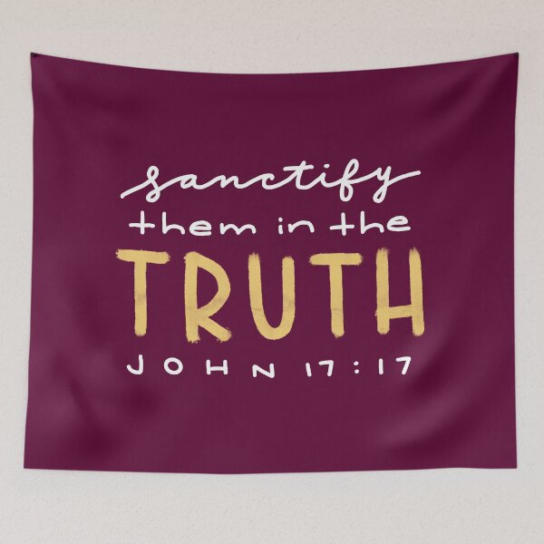 Item preview, SANCTIFY THEM IN THE TRUTH designed and sold by handletteringem.