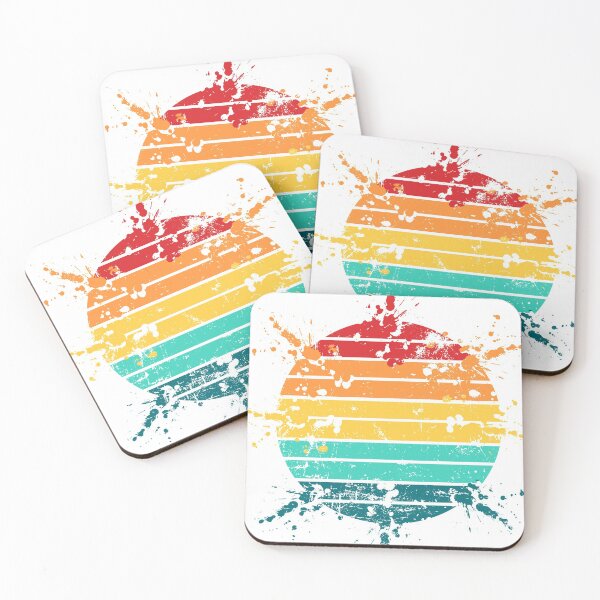 Item preview, Colorful Splash Exploding Distressed Sunset Design designed and sold by Demirake.