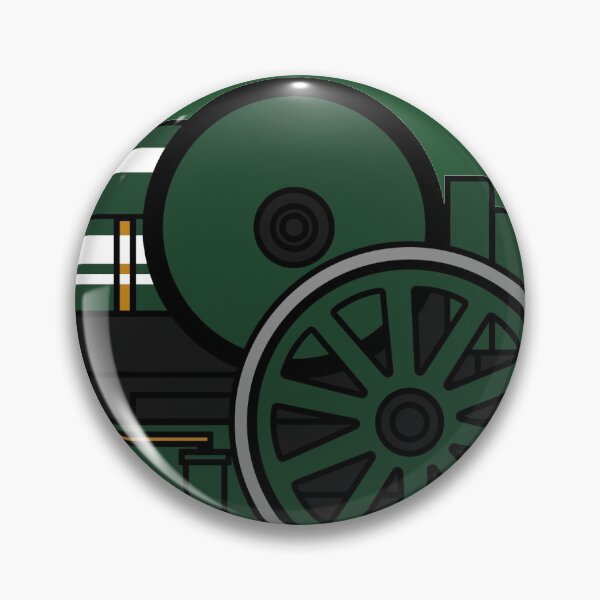 Item preview, Fergus the Traction Engine (Blue Circle) designed and sold by WestieMerch.