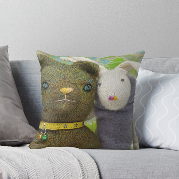 Item preview, Cat and Bunny designed and sold by Marianne C. Wille.