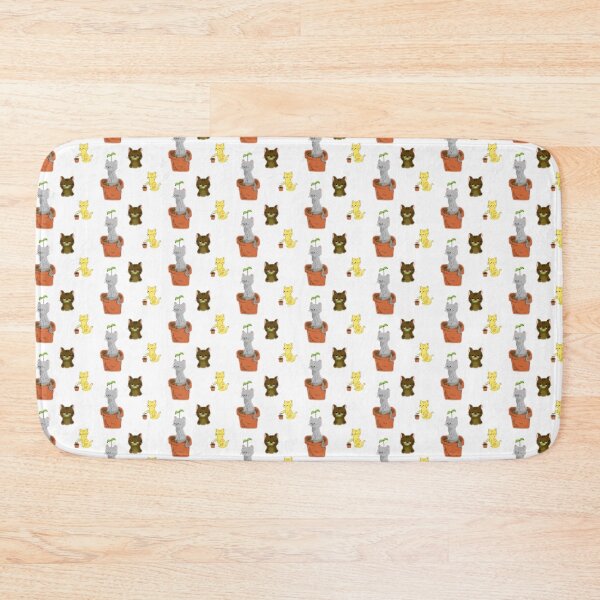 Item preview, Leaf cat sticker SET of 3 designed and sold by theAliCat.