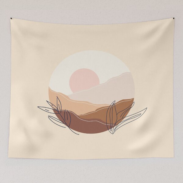 Item preview, Minimal Boho Landscape designed and sold by ind3finite.
