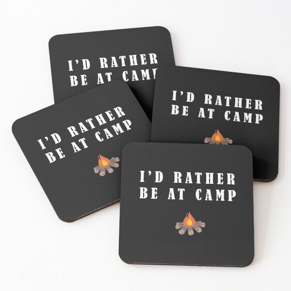 Item preview, I'd Rather Be At Camp designed and sold by BiancaEm.