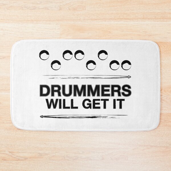 Item preview, Drummers Will Get It - Paradiddle (black text) designed and sold by Kendall Anderson.