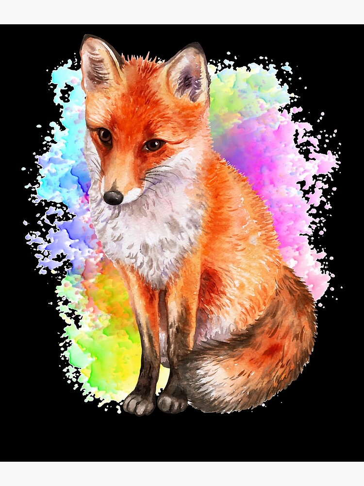 Spirit Animal Fox Art Print for Sale by Planetporridge