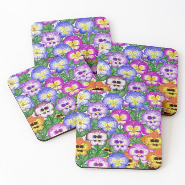 Item preview, Pansies designed and sold by ljdizigns.