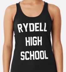 Grease Rydell High School Racerback Tank Top