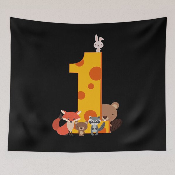 Item preview, First Birthday Animals designed and sold by BLake77777.