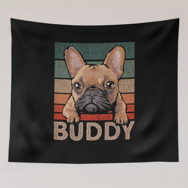 Item preview, Retro Cool French Bulldog Dog designed and sold by BLake77777.