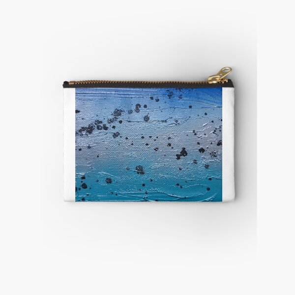 Item preview, Blue spray paint art,blue abstract, textured art,galaxy art designed and sold by kreativekrys.
