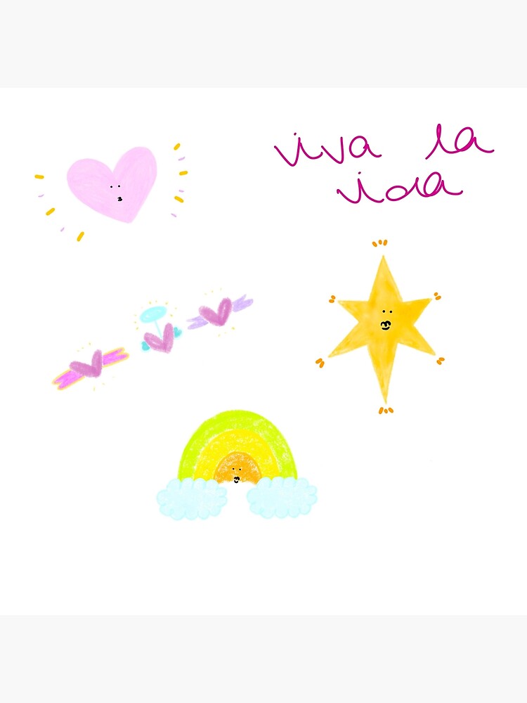 "sticker pack viva la vida" Poster for Sale by venasolearte Redbubble