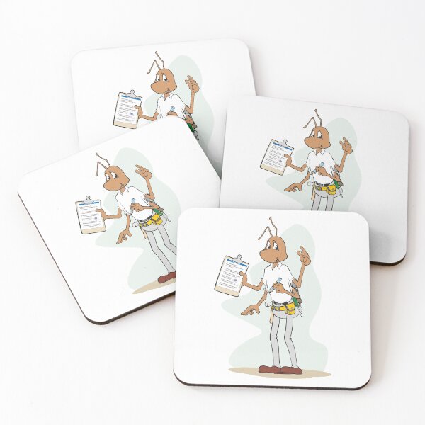 Item preview, Illustration mascot ant with pencil and clipboard. Ideal for catalogs, informative and institutional material designed and sold by LucianoCosmo.