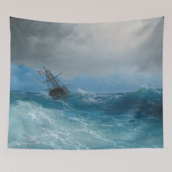 Item preview, Gathering Storm (1899) By Ivan Konstantinovich Aivazovsky. designed and sold by sunny-007.