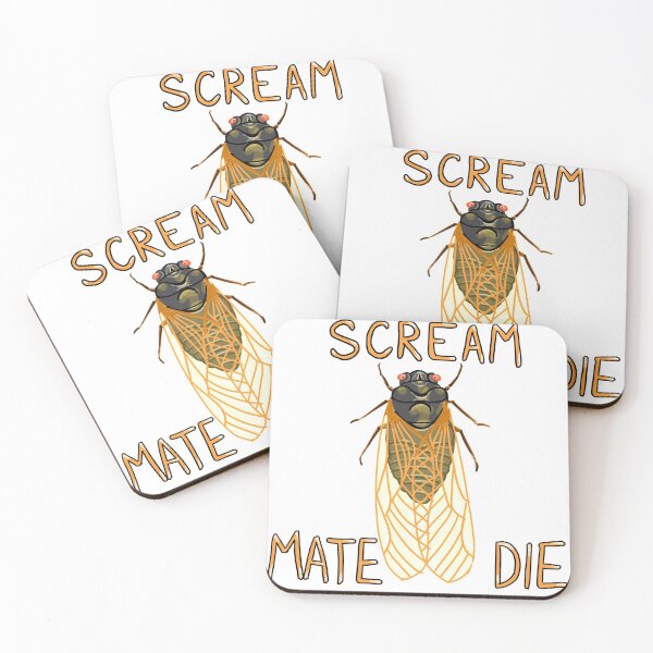 Item preview, Scream Mate Die designed and sold by DinoCatDraws.