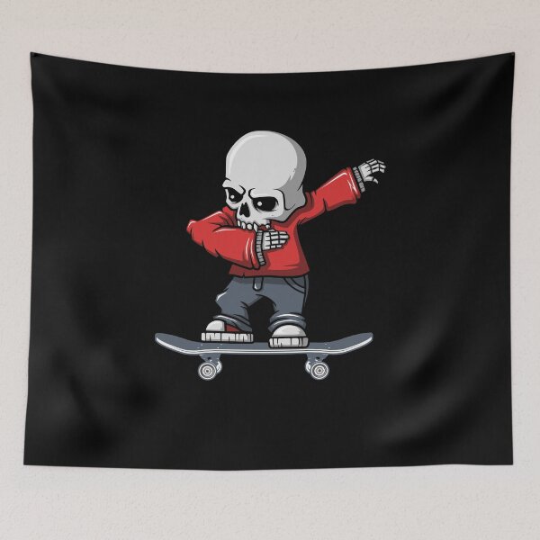 Item preview, Skateboarding Dabbing Skull designed and sold by BLake77777.