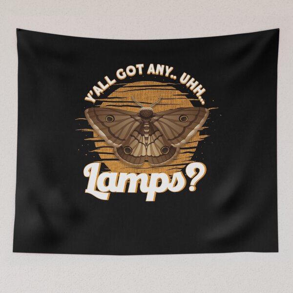 Item preview, Y'All Got Any Lamps Moth designed and sold by BLake77777.