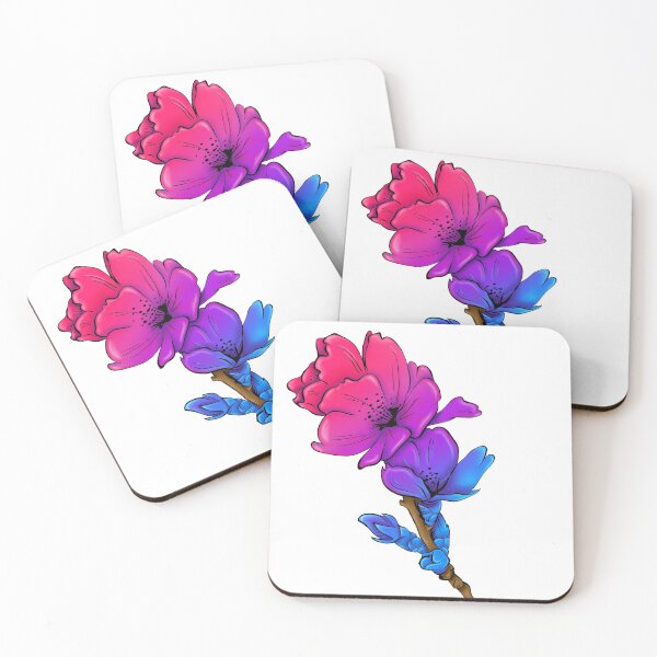 Item preview, Bi Pride Flower designed and sold by SpaceHead-Art.