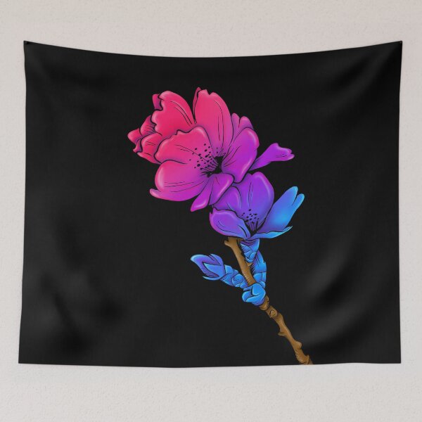 Item preview, Bi Pride Flower designed and sold by SpaceHead-Art.