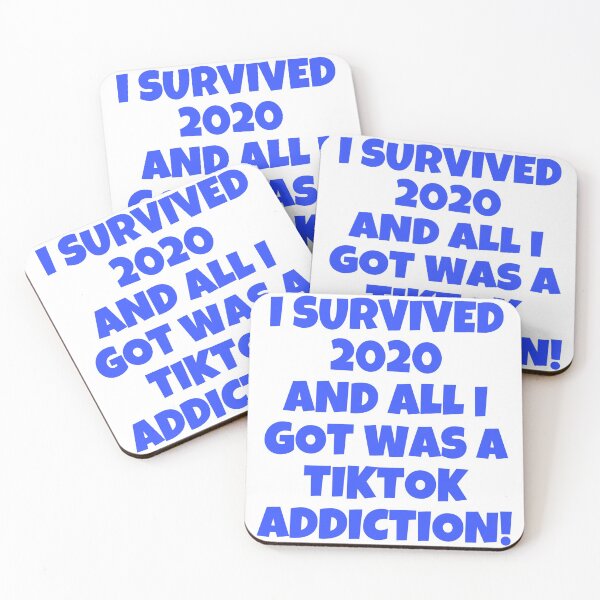 Item preview, I survived 2020 and got a TT addiction  designed and sold by PrissyMarie.