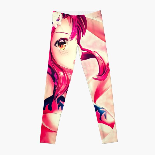 Yoko Waifu Leggings Redbubble