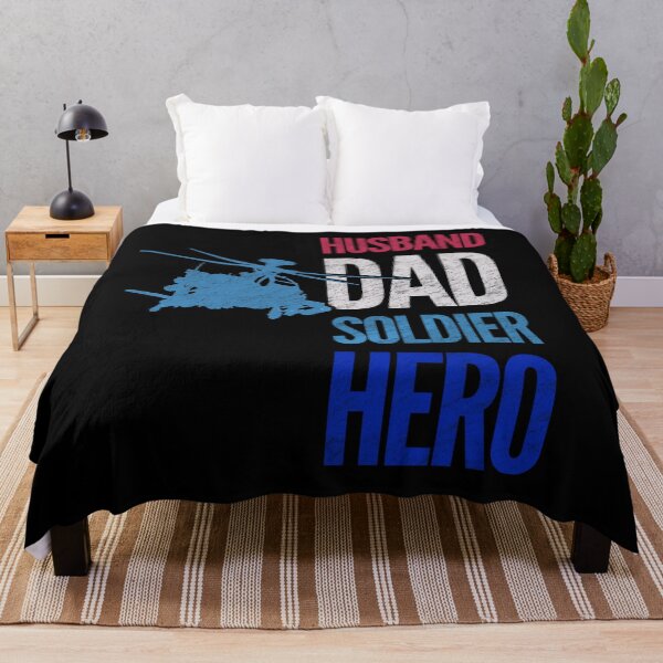 Item preview, Husband dad soldier hero designed and sold by mwebba2005.