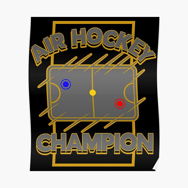 Air Hockey Game Posters Redbubble