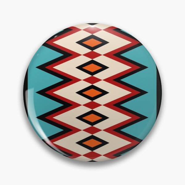 Item preview, Desert Earth Native American Geometric designed and sold by Sharon Schwalbe.