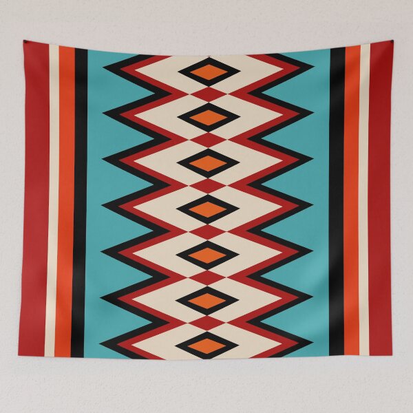 Item preview, Desert Earth Native American Geometric designed and sold by Sharon Schwalbe.