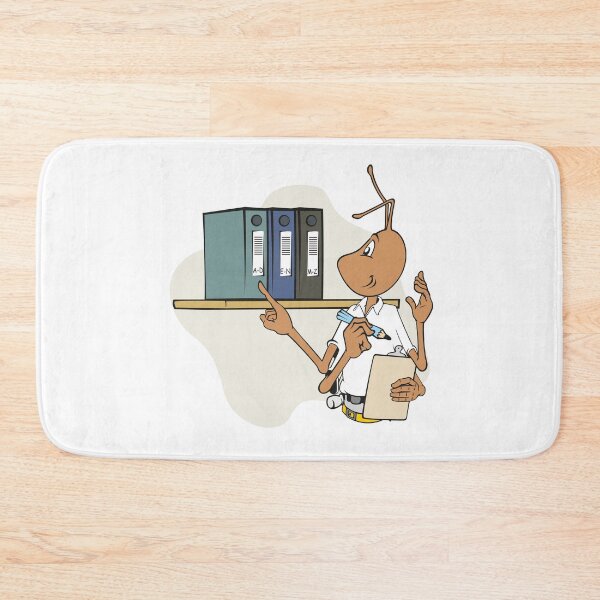 Item preview, Illustration mascot ant with clipboard and inspecting files. Ideal for catalogs, informative and institutional material designed and sold by LucianoCosmo.