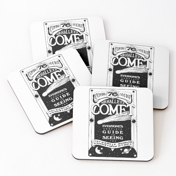 Item preview, Halley's Comet - Black designed and sold by Banjoboy Art.