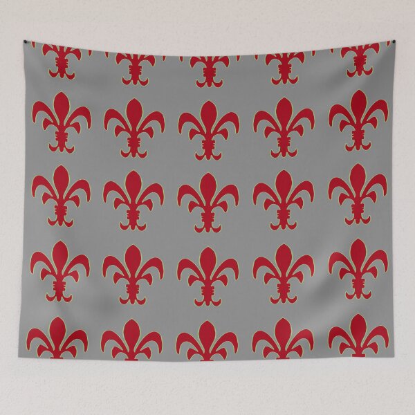 Item preview, Fleur de Lys red designed and sold by Art by Dorothy Goulet.