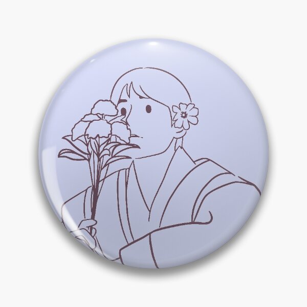 Item preview, Lineart Blue sky Vincenzo Cassano with White Hanbok  designed and sold by cimong.