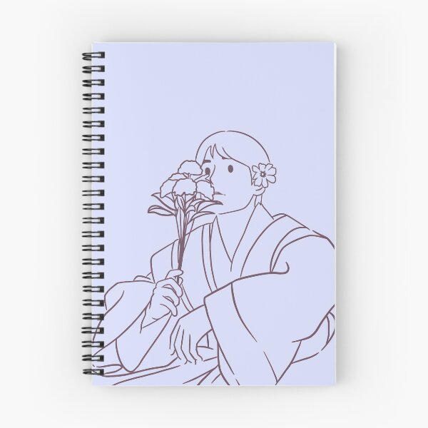 Item preview, Lineart Blue sky Vincenzo Cassano with White Hanbok  designed and sold by cimong.