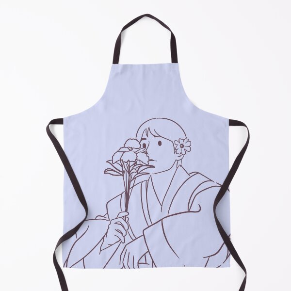 Item preview, Lineart Blue sky Vincenzo Cassano with White Hanbok designed and sold by cimong.