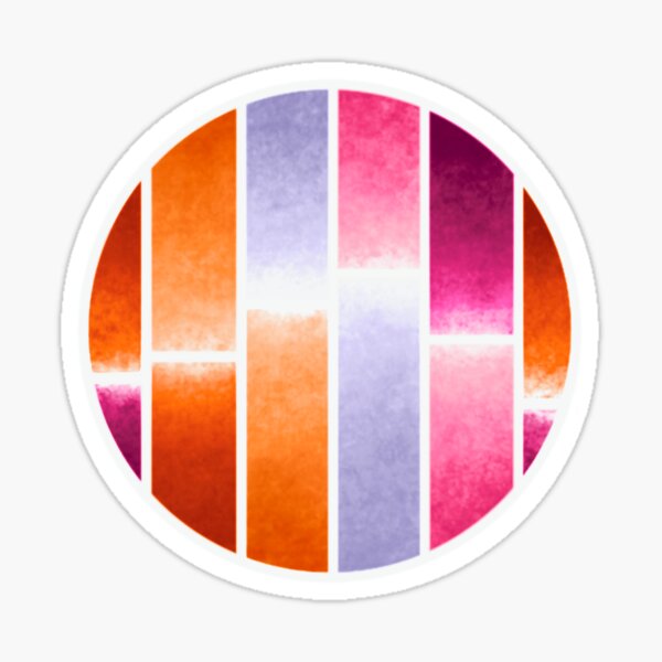 Sappho Glow Sticker