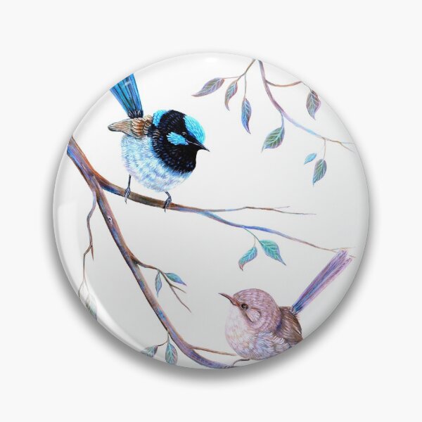 Item preview, Fairy Wrens - Love at First Sight designed and sold by Linda Callaghan.