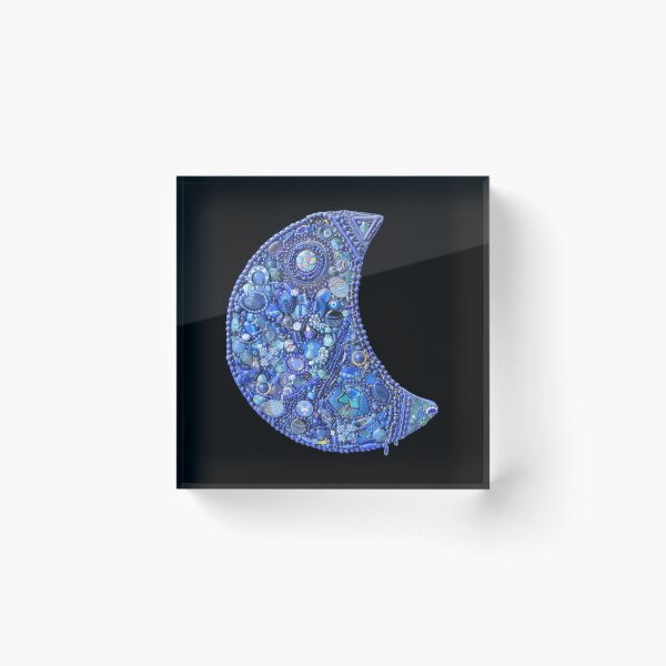 Item preview, Blue Moon Jewelry Mosaic designed and sold by ingridthecrafty.