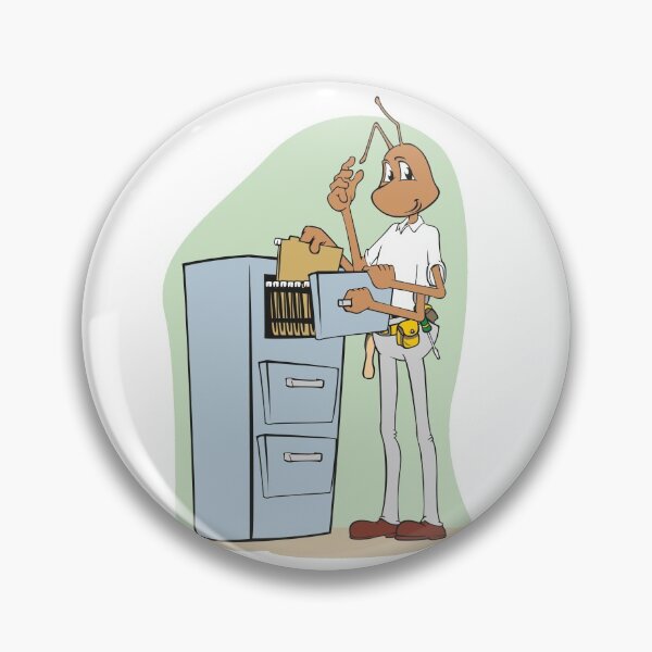 Item preview, Ant mascot illustration organizing files and office folders. Ideal for catalogs, informative and institutional material designed and sold by LucianoCosmo.