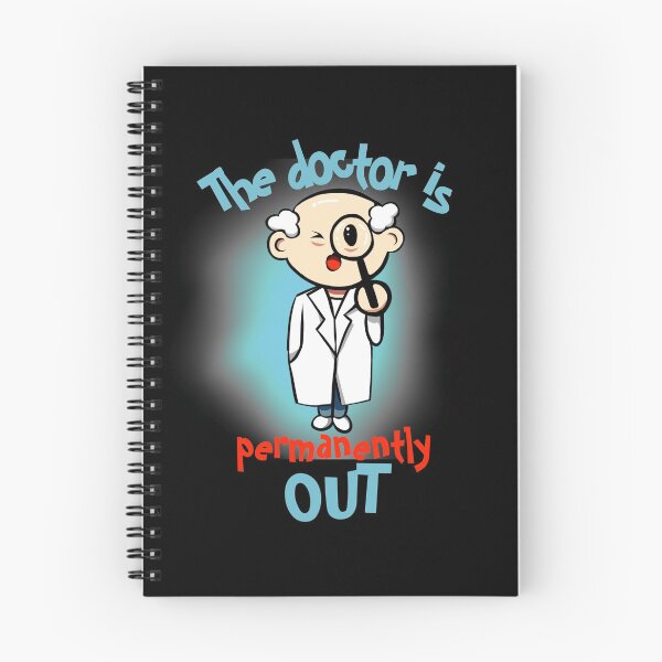 Item preview, retired, retired doctor, the doctor is permanently out,  Frontliner hero designed and sold by doctors-apparel.
