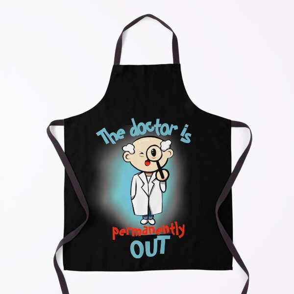 Item preview, retired, retired doctor, the doctor is permanently out, Frontliner hero designed and sold by doctors-apparel.