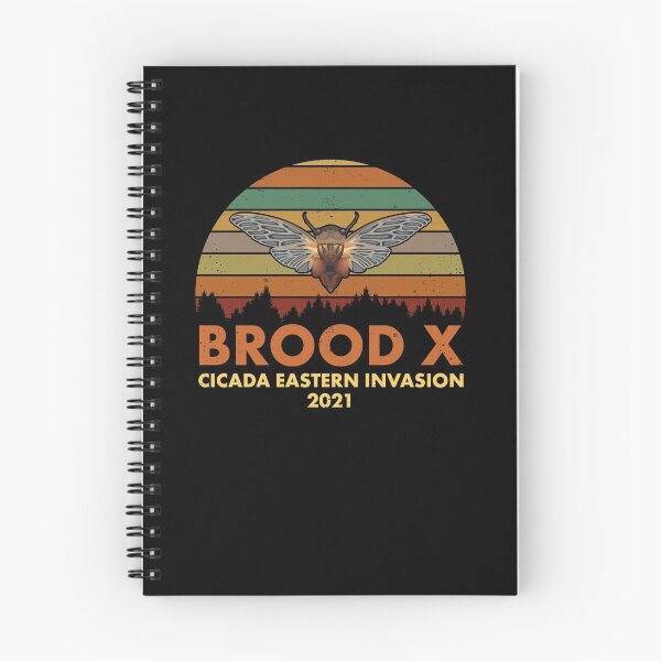 Item preview, Retro Brood X Cicada Invasion Party Eastern Hatch 2021  designed and sold by elderberry.