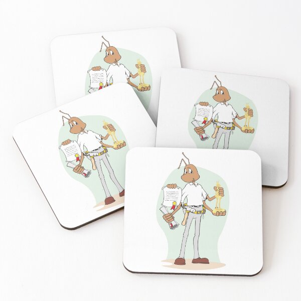 Item preview, Illustration mascot ant holding awards trophy and diploma. Ideal for catalogs, informative and institutional material designed and sold by LucianoCosmo.