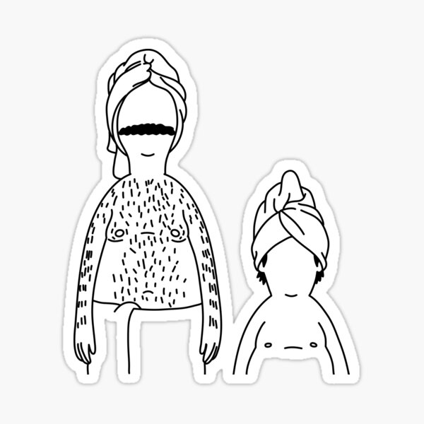 Louise Belcher Sugar Skull Sticker Bob's Burgers –