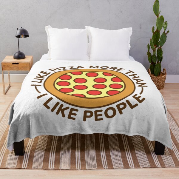Item preview, I like pizza more than I like people designed and sold by 23mangoes.